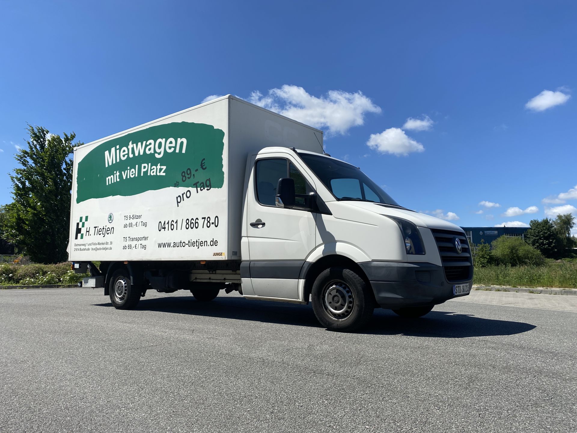 VW CRAFTER • LKW geschl. Kasten