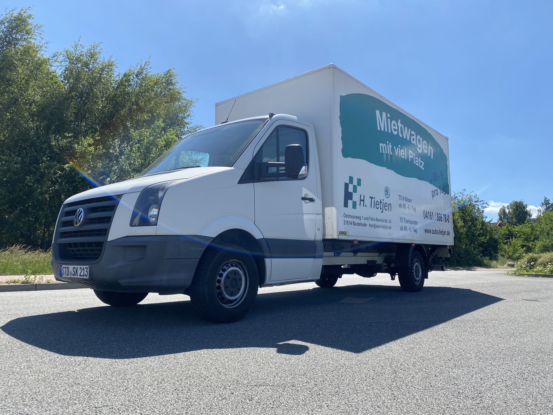 VW CRAFTER • LKW geschl. Kasten