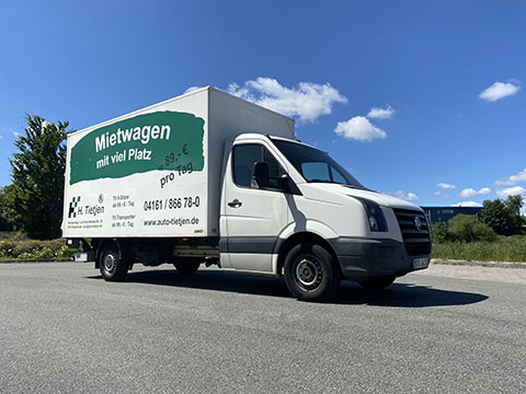 Mietfahrzeug • VW CRAFTER
